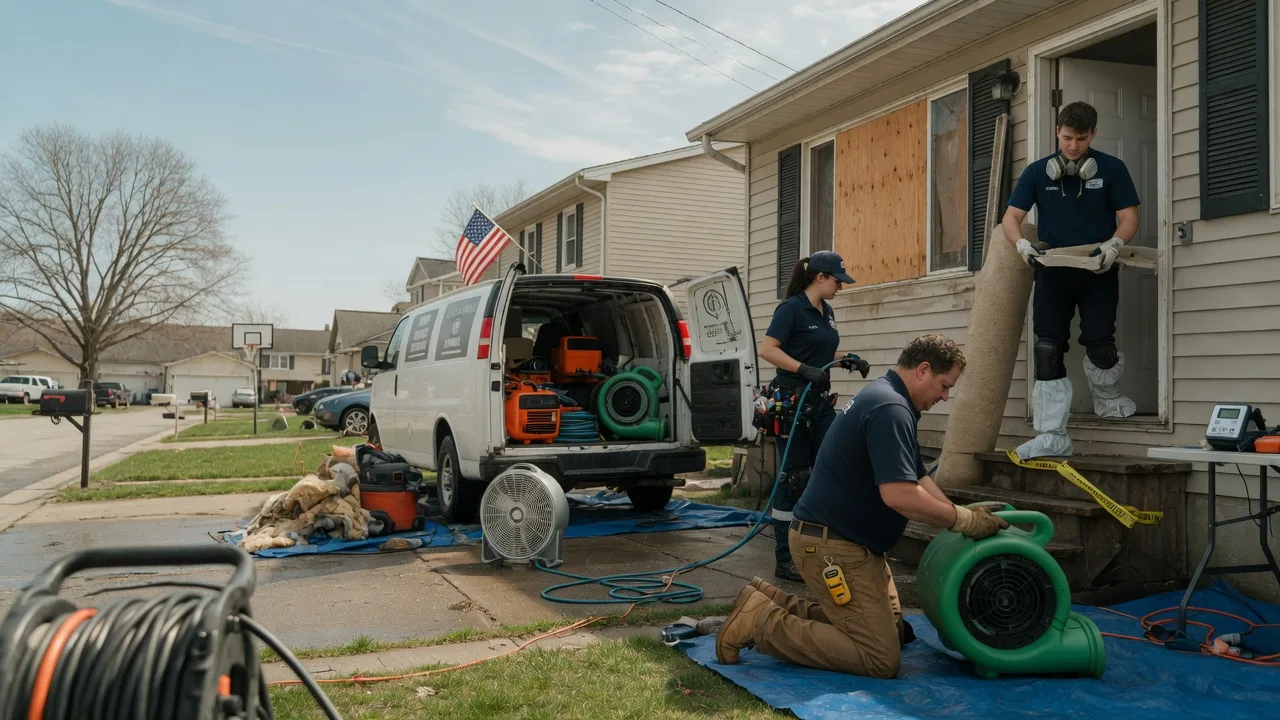 Water Damage Restoration in Brooksville, MS near me